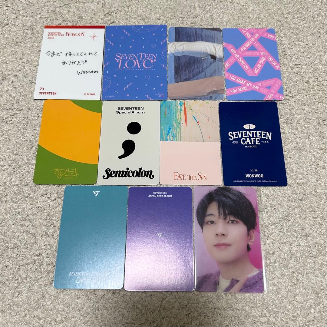 SEVENTEEN トレカ ウォヌ トレカまとめ売り