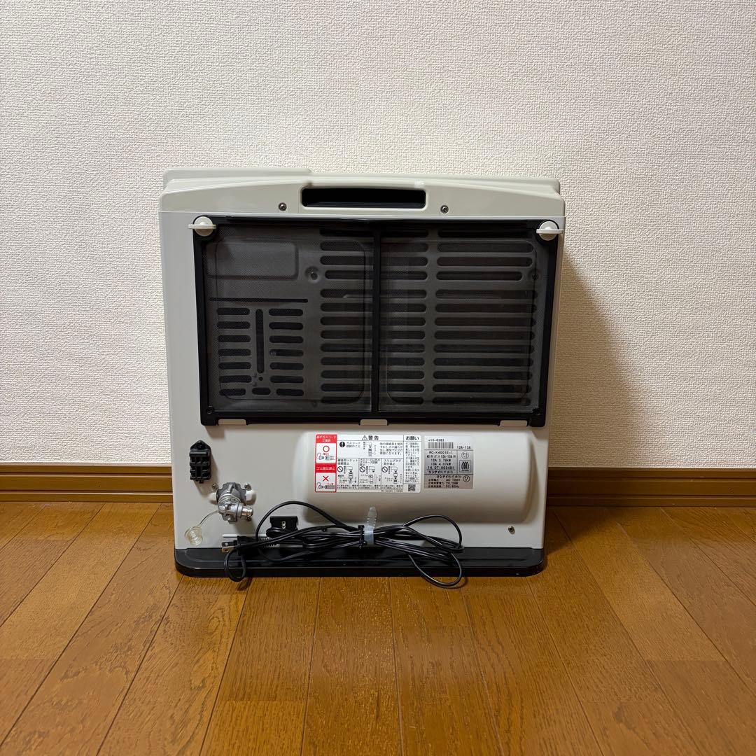 Rinnai ガスファンヒーター RC-K4001E 2014年製 都市ガス