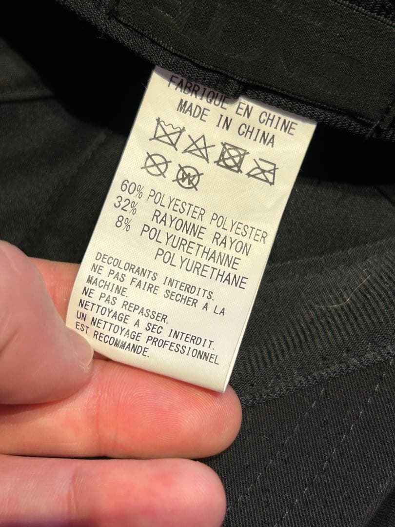 ヨウジヤマモト S’YTE GABARDINE キャスケット　レーヨン