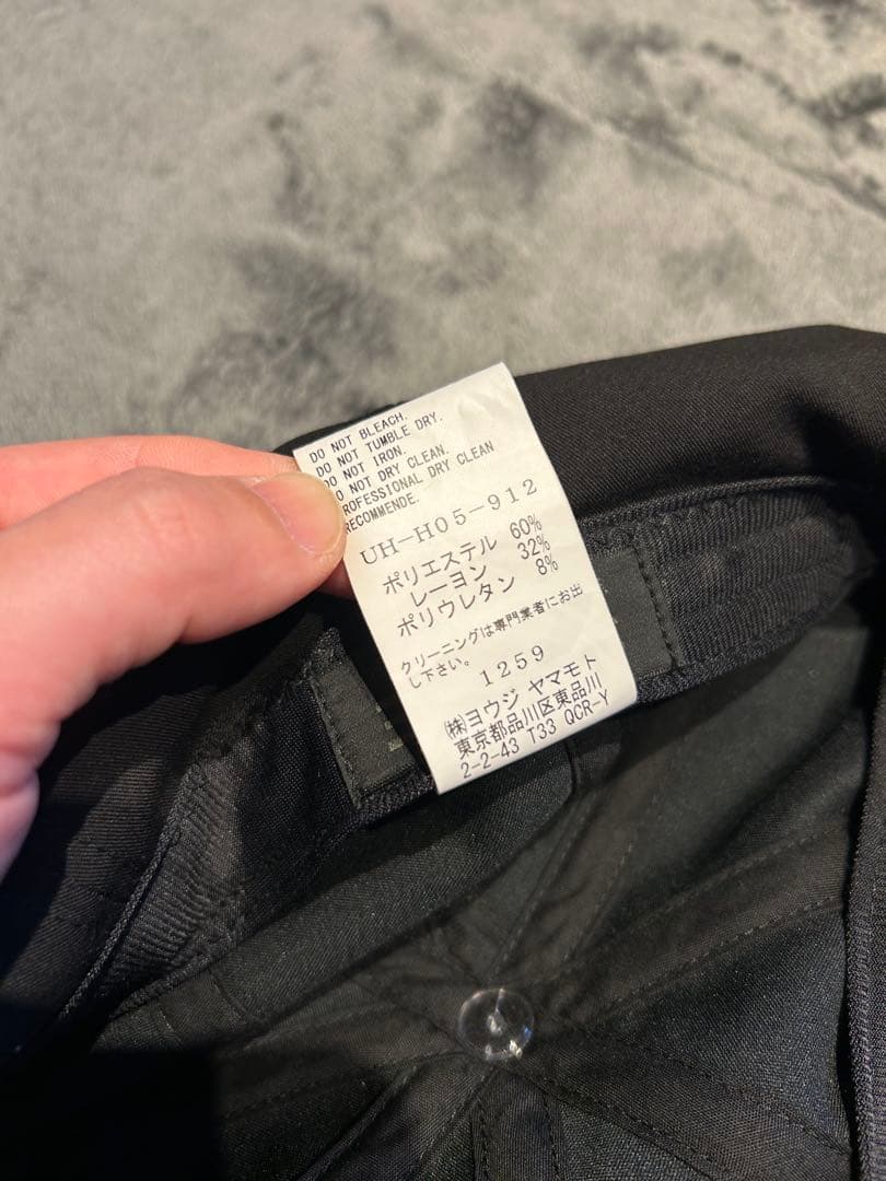 ヨウジヤマモト S’YTE GABARDINE キャスケット　レーヨン