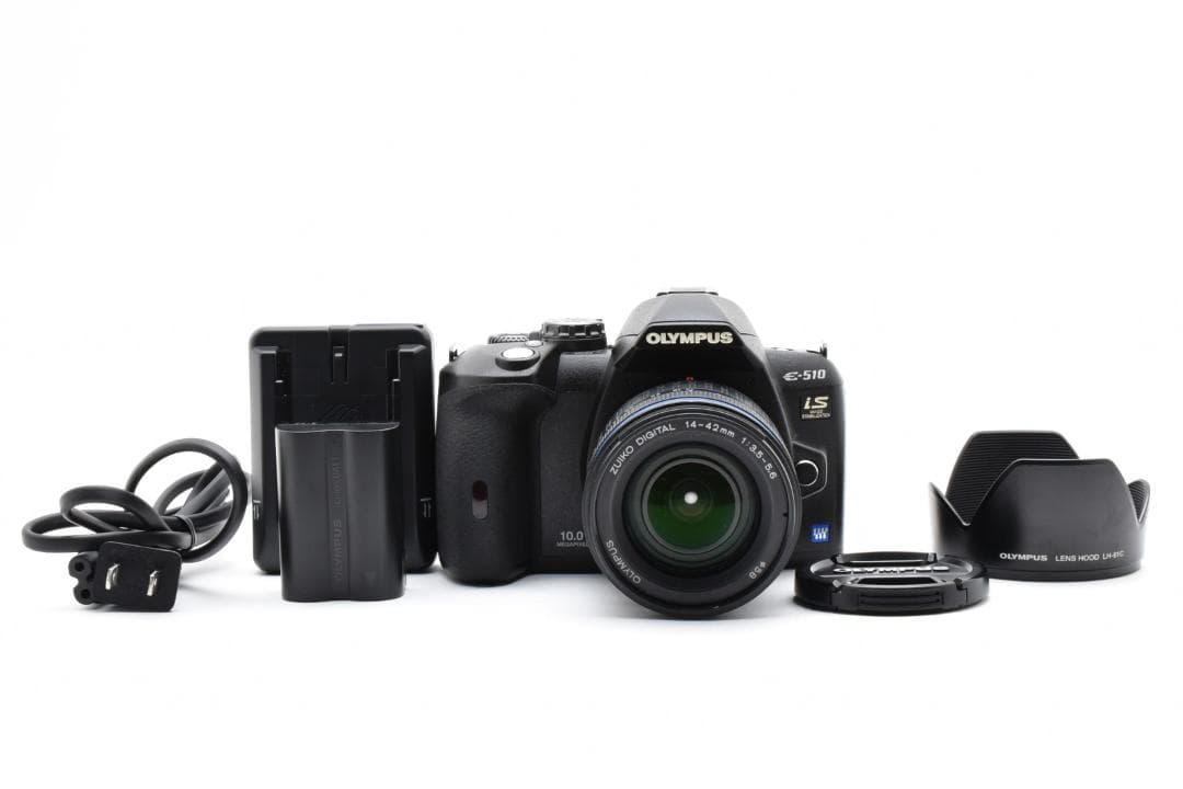★美品★オリンパス E-510 14-42 レンズセット #20759