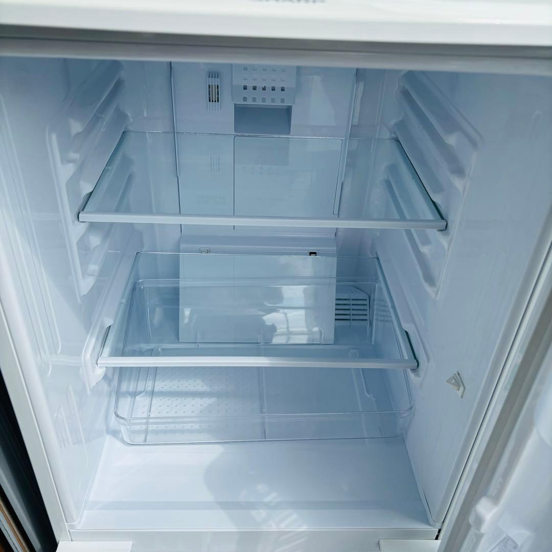 SHARP シャープ137L 冷凍冷蔵庫 SJ-D14A-W 2015年製