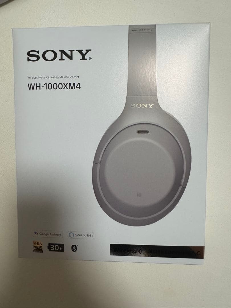 SONY WH-1000XM4 ワイヤレスヘッドホン グレー