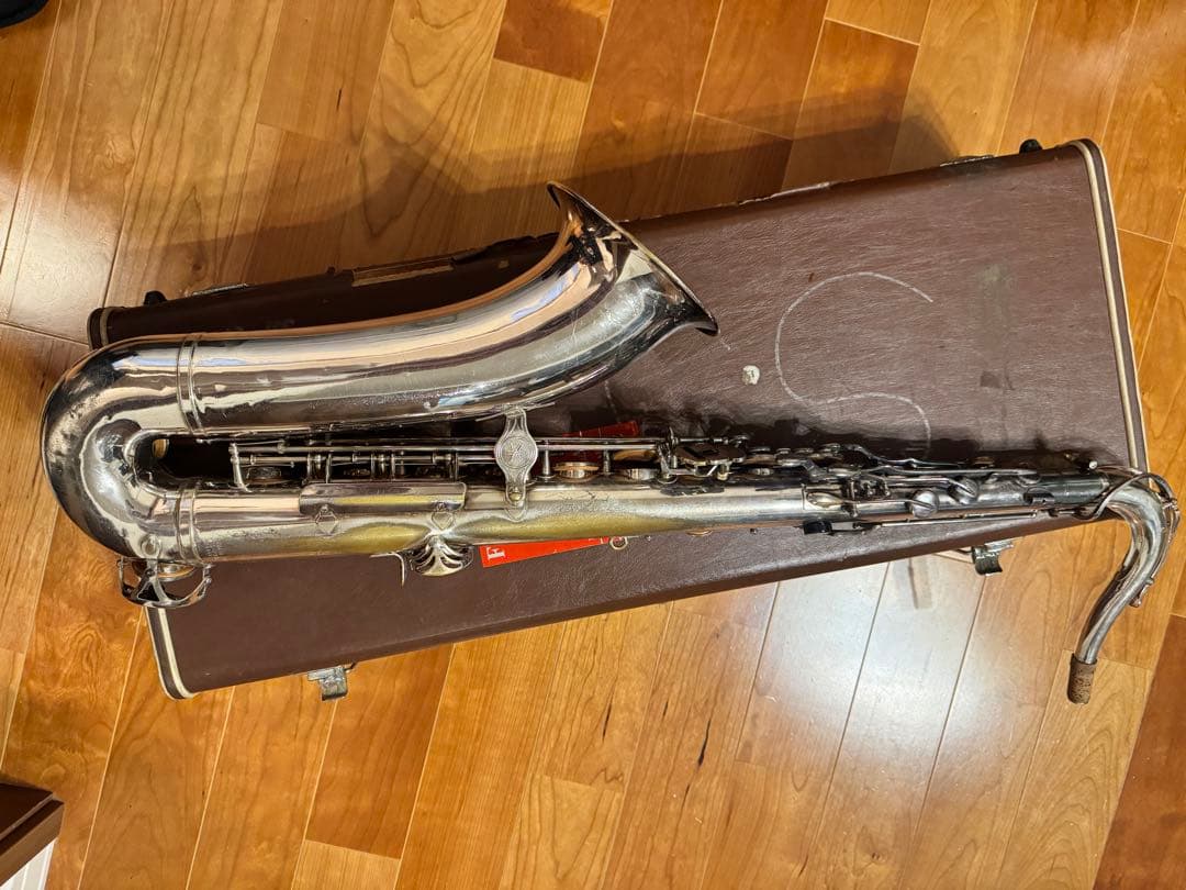 【要メンテナンス】YTS-23 S テナーサックス本体 木箱ケース付き