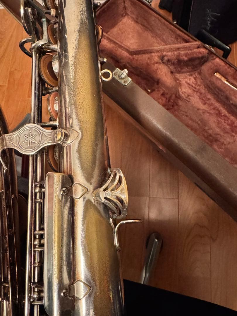 【要メンテナンス】YTS-23 S テナーサックス本体 木箱ケース付き