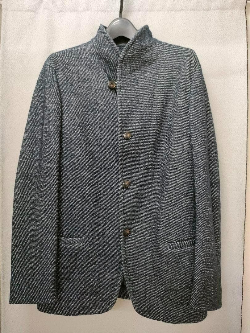 アルマーニコレッツォーニ　ネイビー　ジャケット
