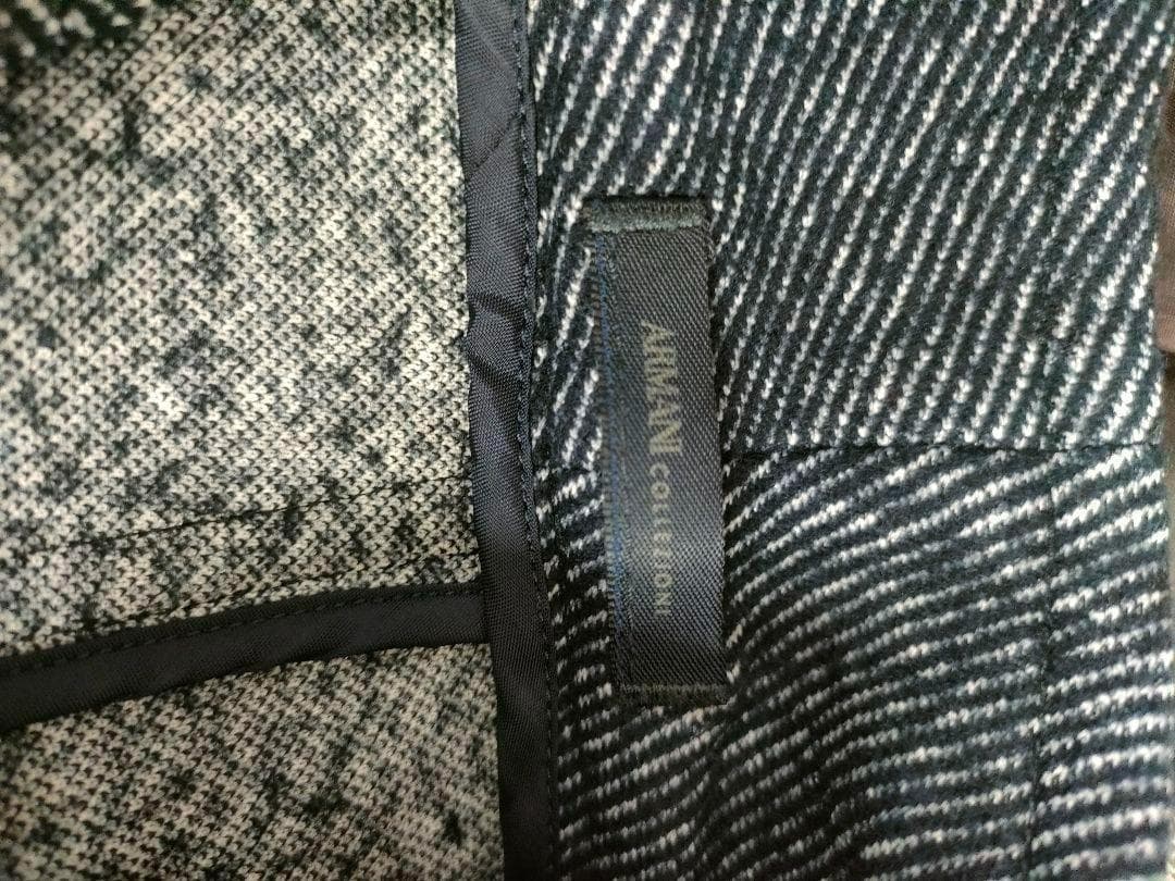 アルマーニコレッツォーニ　ネイビー　ジャケット