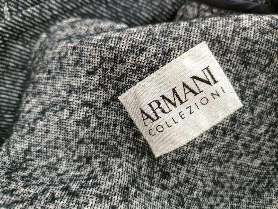 アルマーニコレッツォーニ　ネイビー　ジャケット