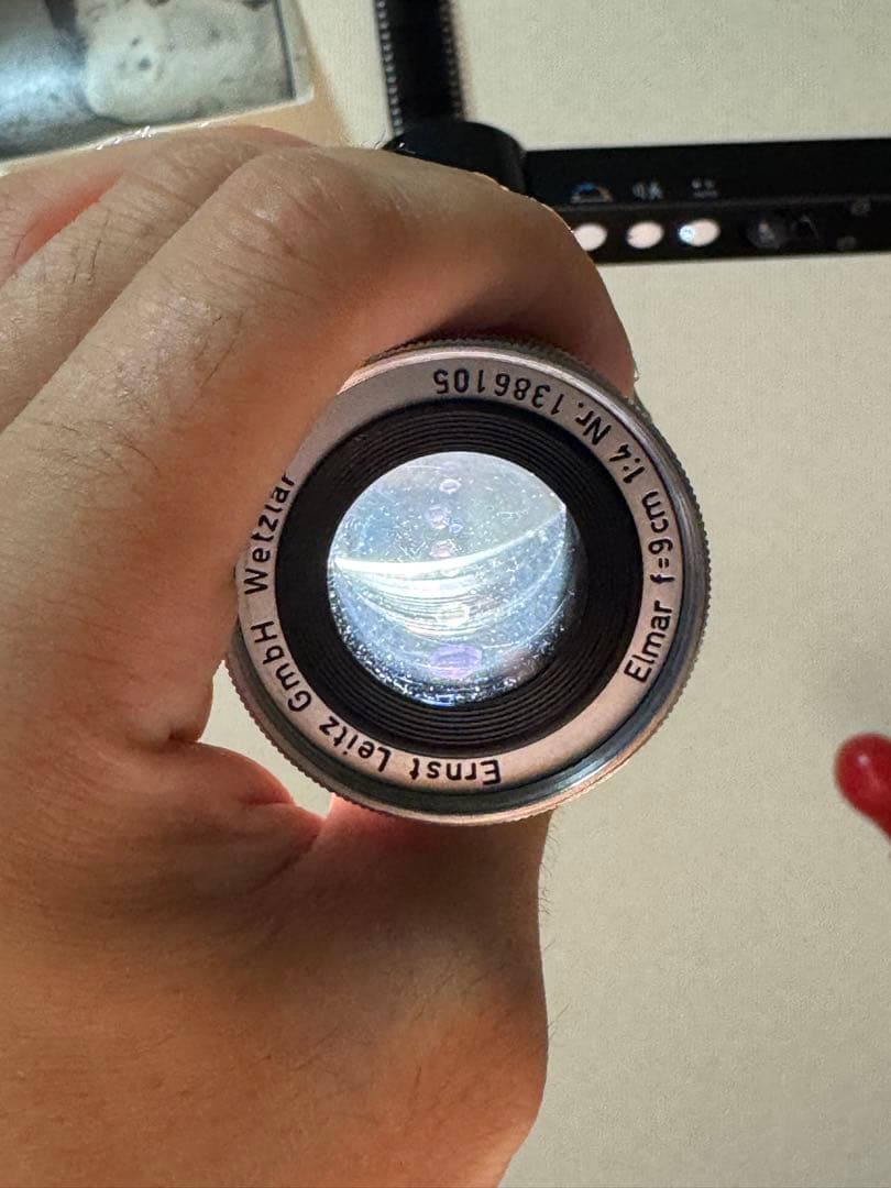 Leica　Einar f=9cm 単焦点レンズ