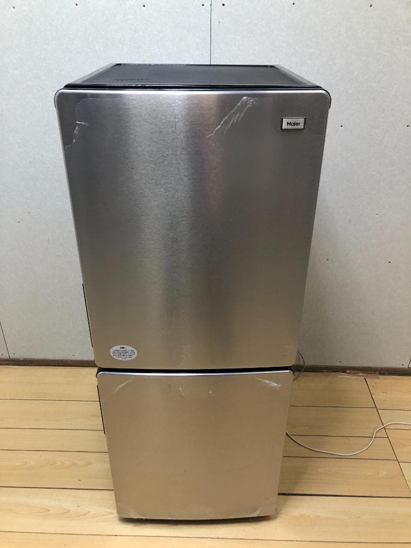 美品 Haier 2023年製148L 冷蔵庫 シルバー　750841-1-