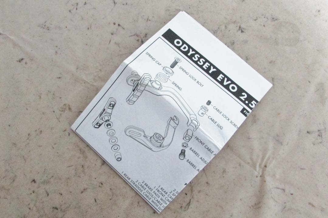 BMX フロント・リア ブレーキ ODYSSEY EVO2.5 Brake