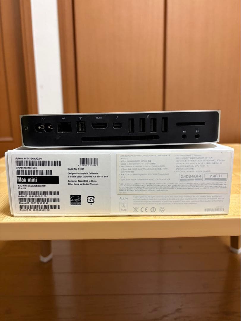 スマホ・タブレット・パソコン Mac mini 2011 500GB SSD, 6GB Memory