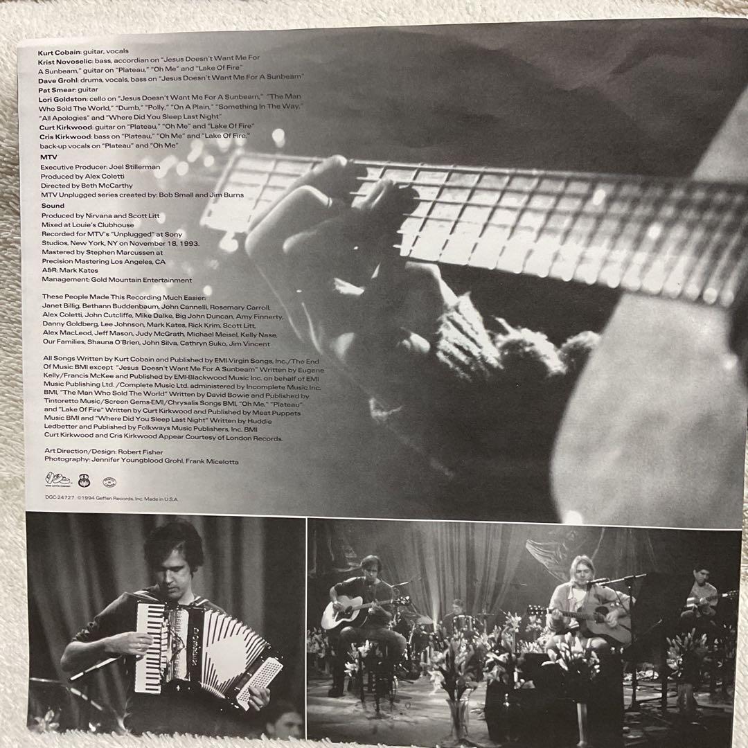 Nirvana /MTV Unplugged in New York レコード