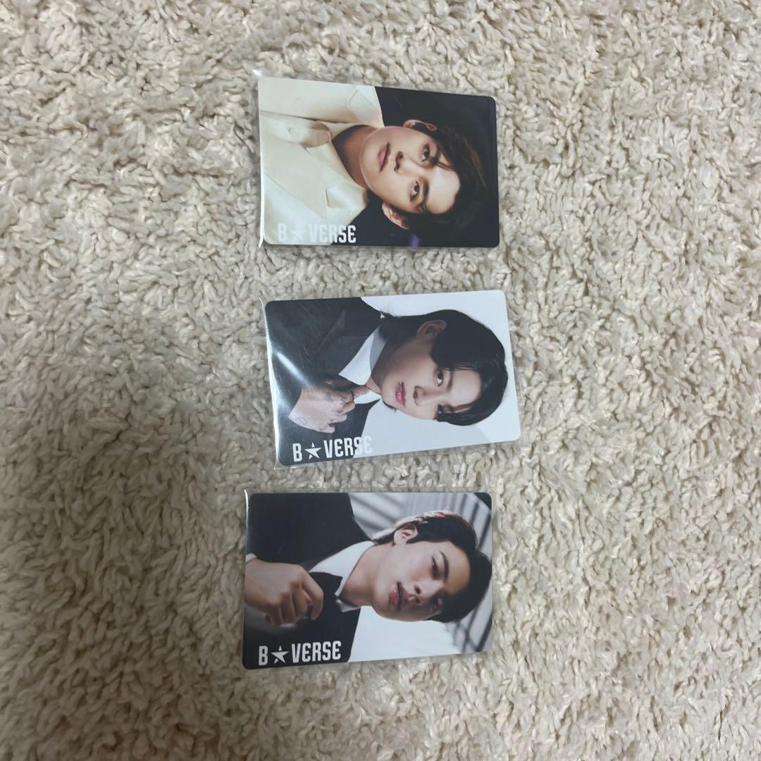 B★VERSE K-POPタレントカード 3枚セット