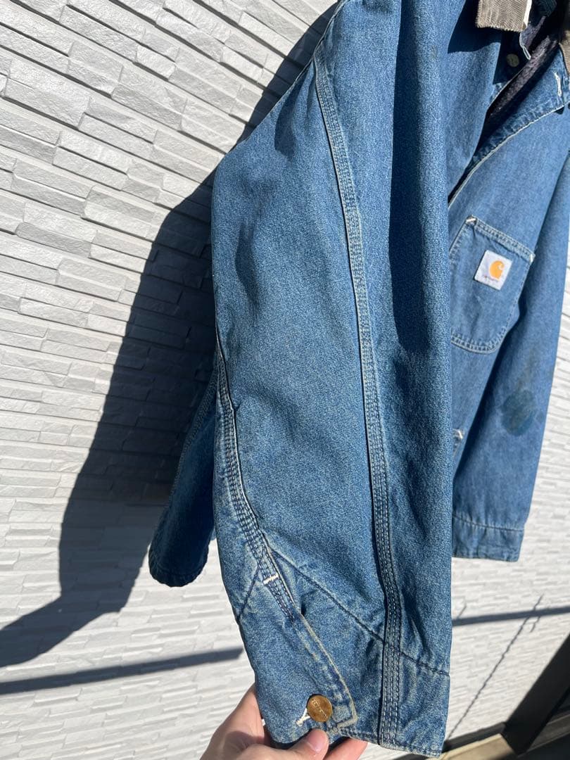 ゴールデンサイズ！　80s Carhartt ミシガンチョアコート　USA製