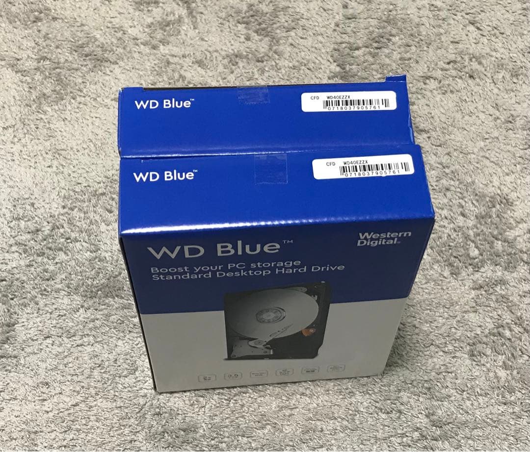 【新品未使用】WESTERN DIGITAL 4TB HDD 3.5インチx2台