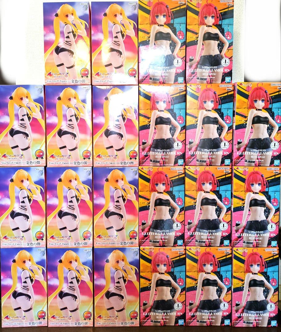 ToLOVEる　フィギュア　金色の闇　黒咲芽亜 　22体セット