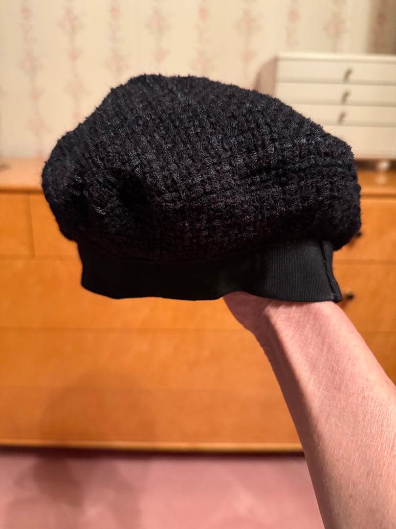 専用　1点もの　美品　CHANEL ツイード ベレー帽