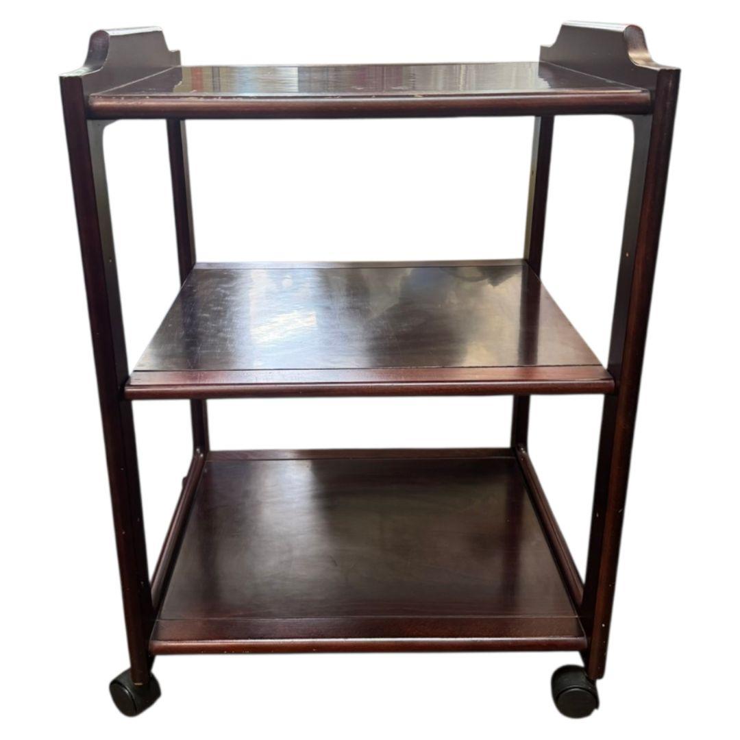 【希少】 カリモク karimoku キッチンワゴン レトロ アンティーク