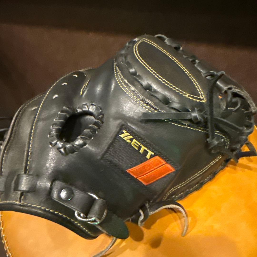 ZETT 復刻版 伊東勤モデル　軟式キャッチャーミット