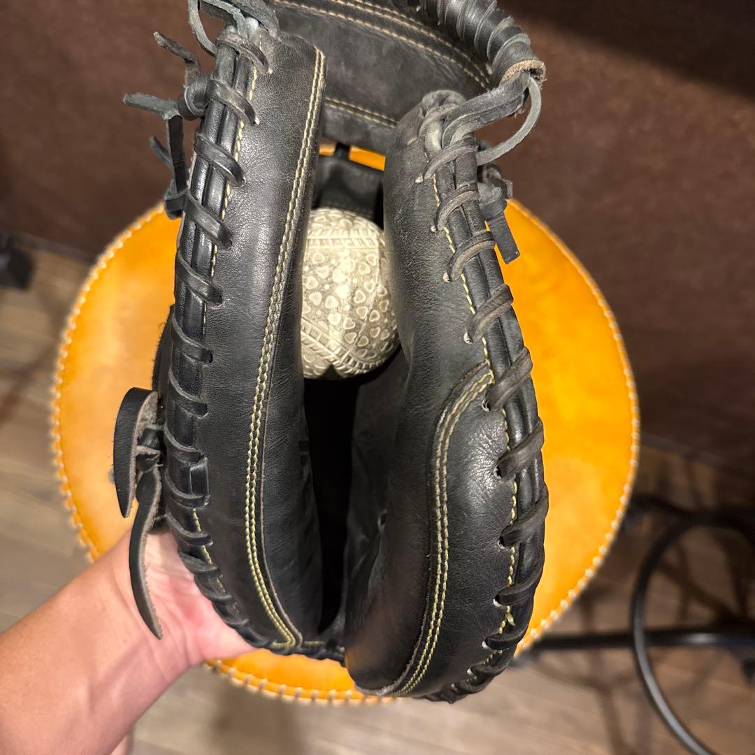 ZETT 復刻版 伊東勤モデル　軟式キャッチャーミット