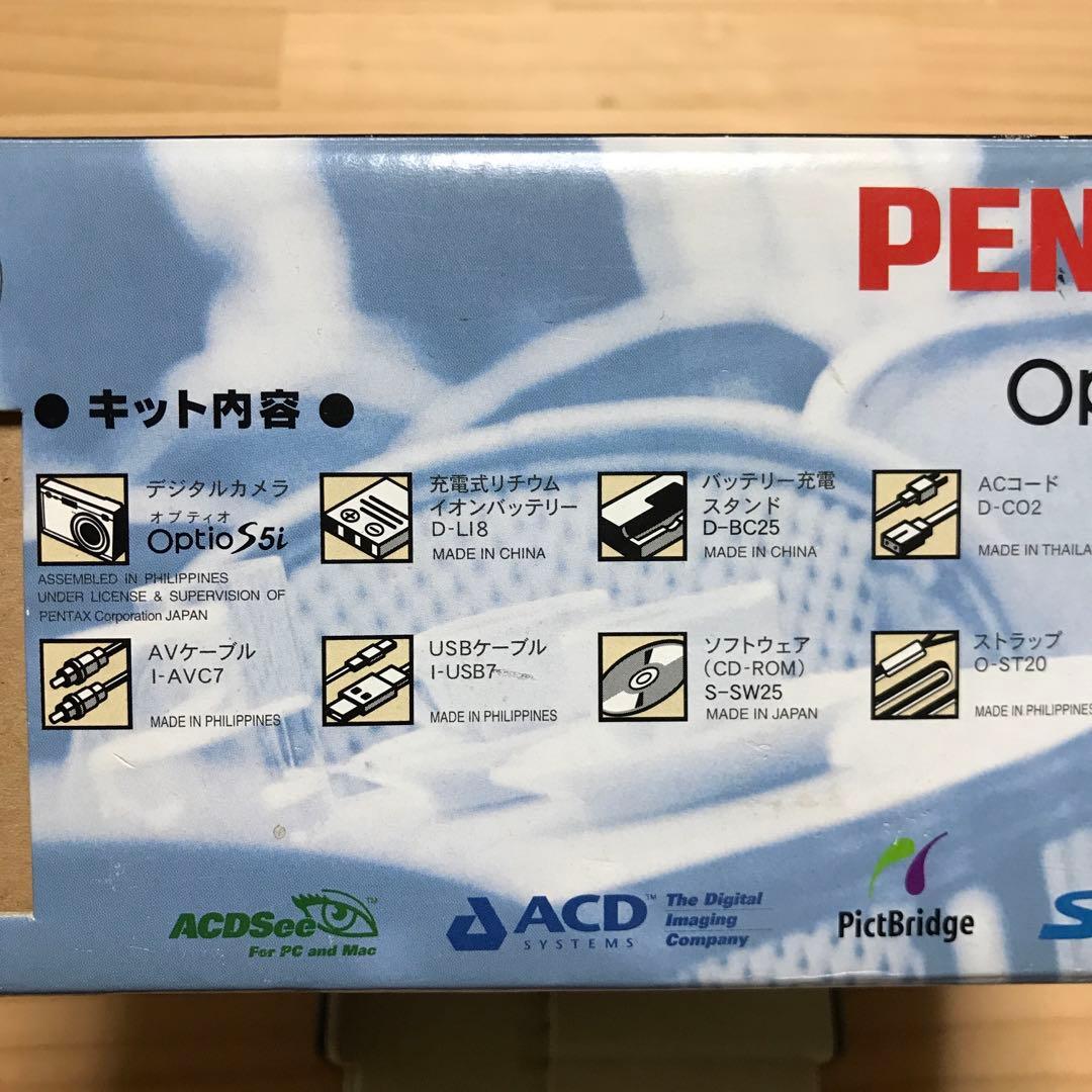 PENTAX デジタルカメラ　Optio S5i