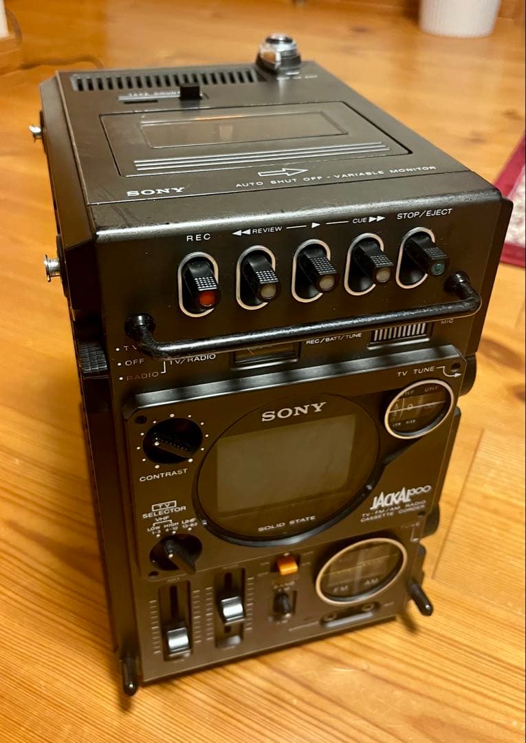 動作確認済　美品！ソニー　ジャッカル　300 ラジオ、テレビ、カセットプレイヤー