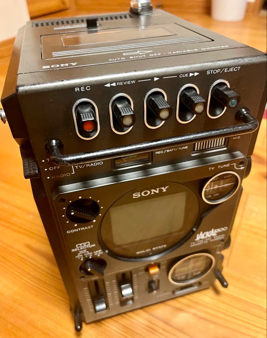動作確認済　美品！ソニー　ジャッカル　300 ラジオ、テレビ、カセットプレイヤー