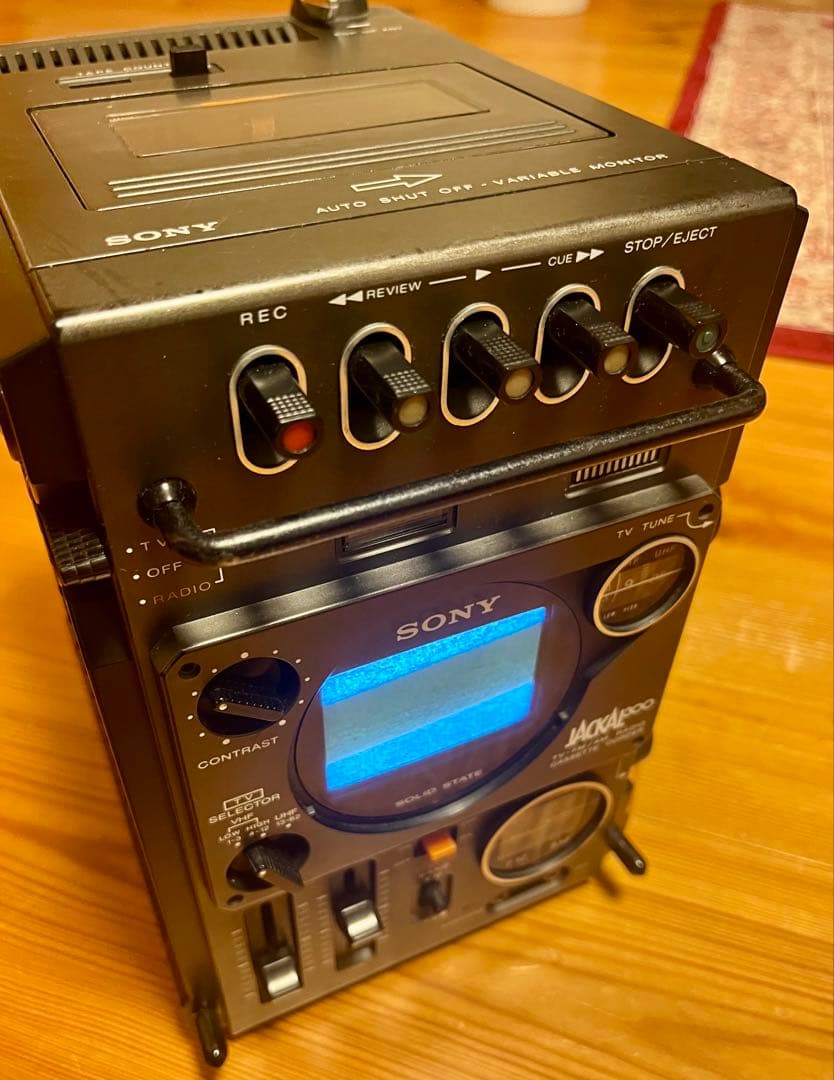 動作確認済　美品！ソニー　ジャッカル　300 ラジオ、テレビ、カセットプレイヤー