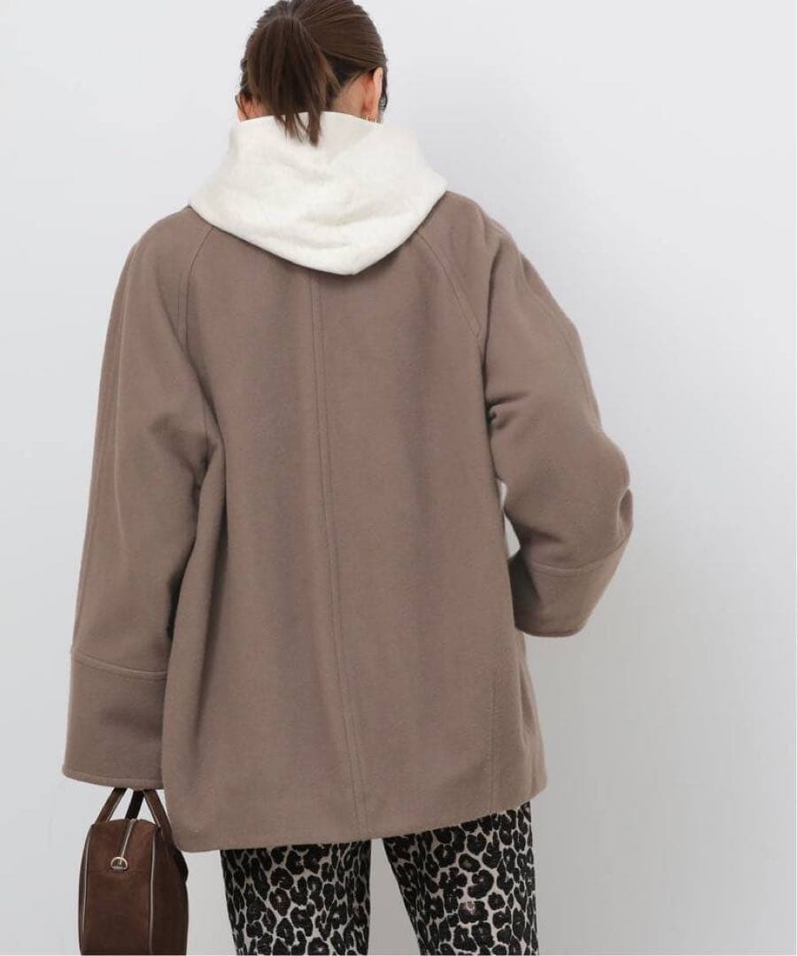 ジャーナルスタンダードレリューム 尾州ウールスーパー100モッサPコート　38