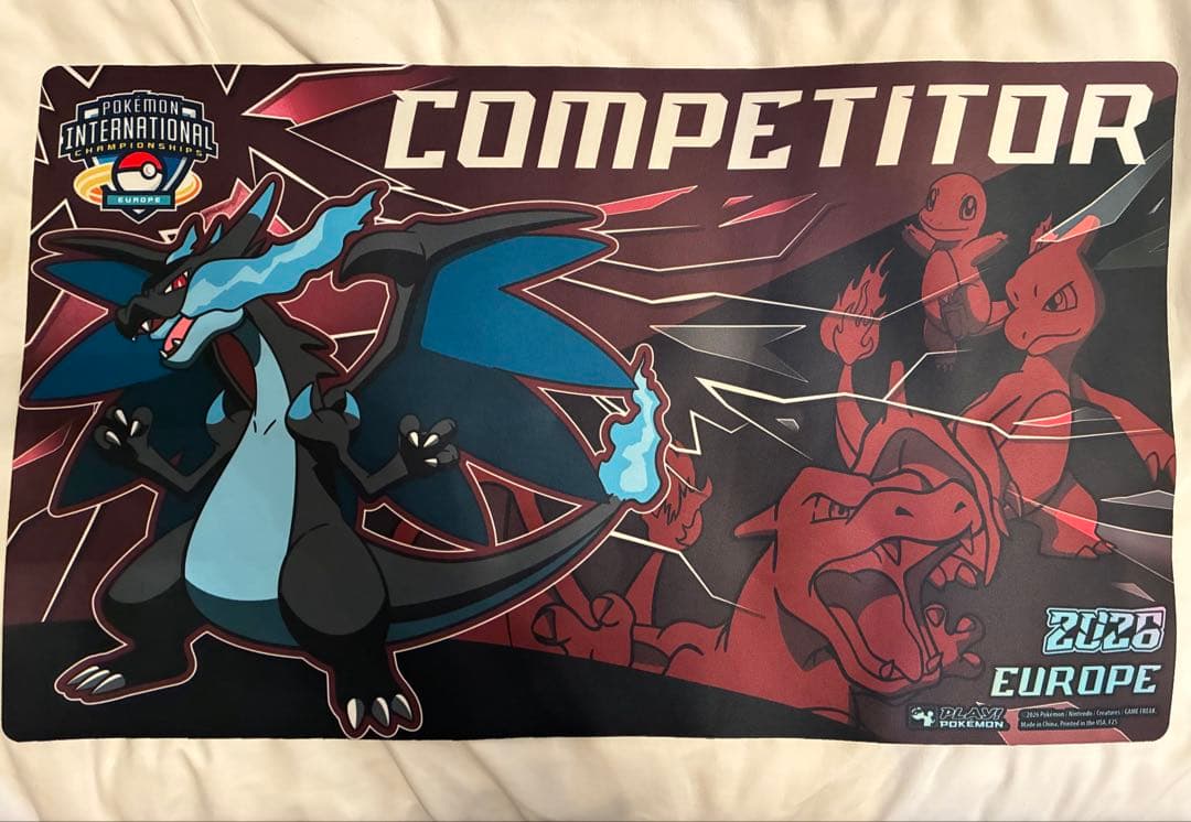 メガリザードンX プレイマット EUIC 2026 選手限定