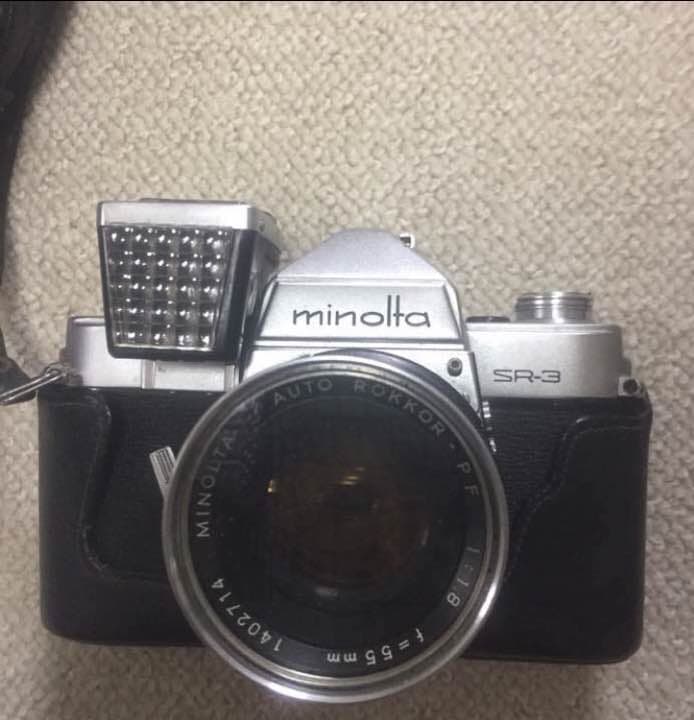 骨董品  MINOLTA  一眼レフカメラ SR3