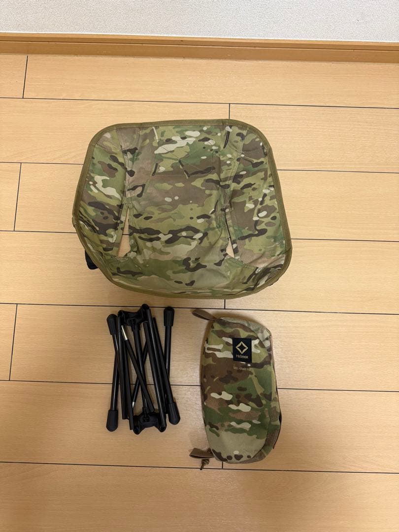 【美品】Helinox　タクティカルチェアミニ　マルチカム