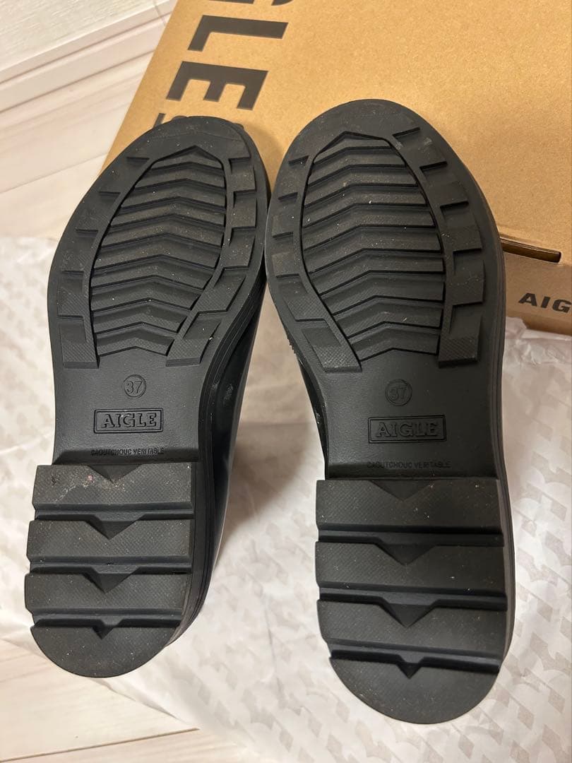 【AIGLE エーグル】ソフトレイン2 レインブーツ23.5㎝