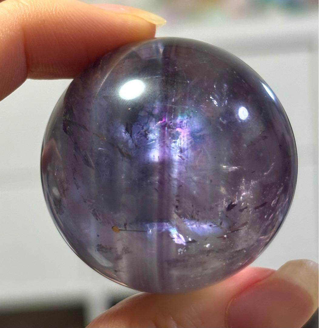 pipi様　レア　高品質　ナイジェリア産　フローライト　スフィア