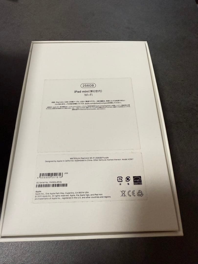 iPadアクセサリー iPad mini6 256GBWi-Fi Apple Pencil