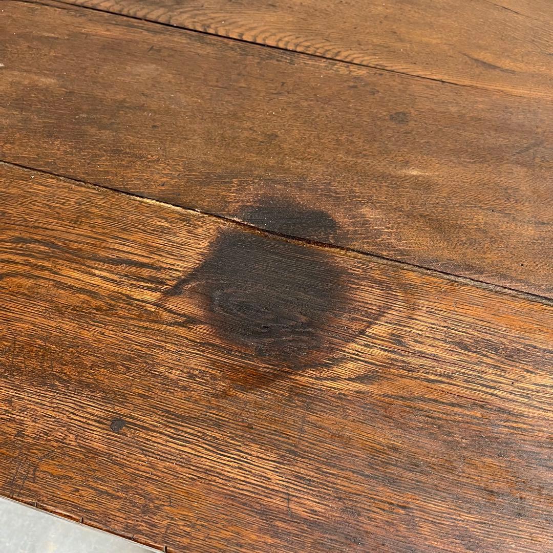 アンティーク 片袖机 デスク テーブル 昭和レトロ z481