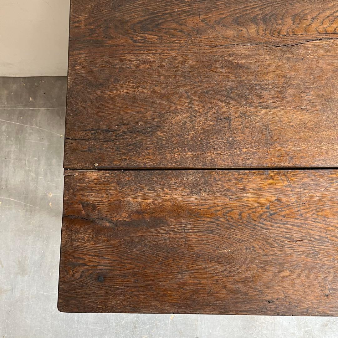 アンティーク 片袖机 デスク テーブル 昭和レトロ z481