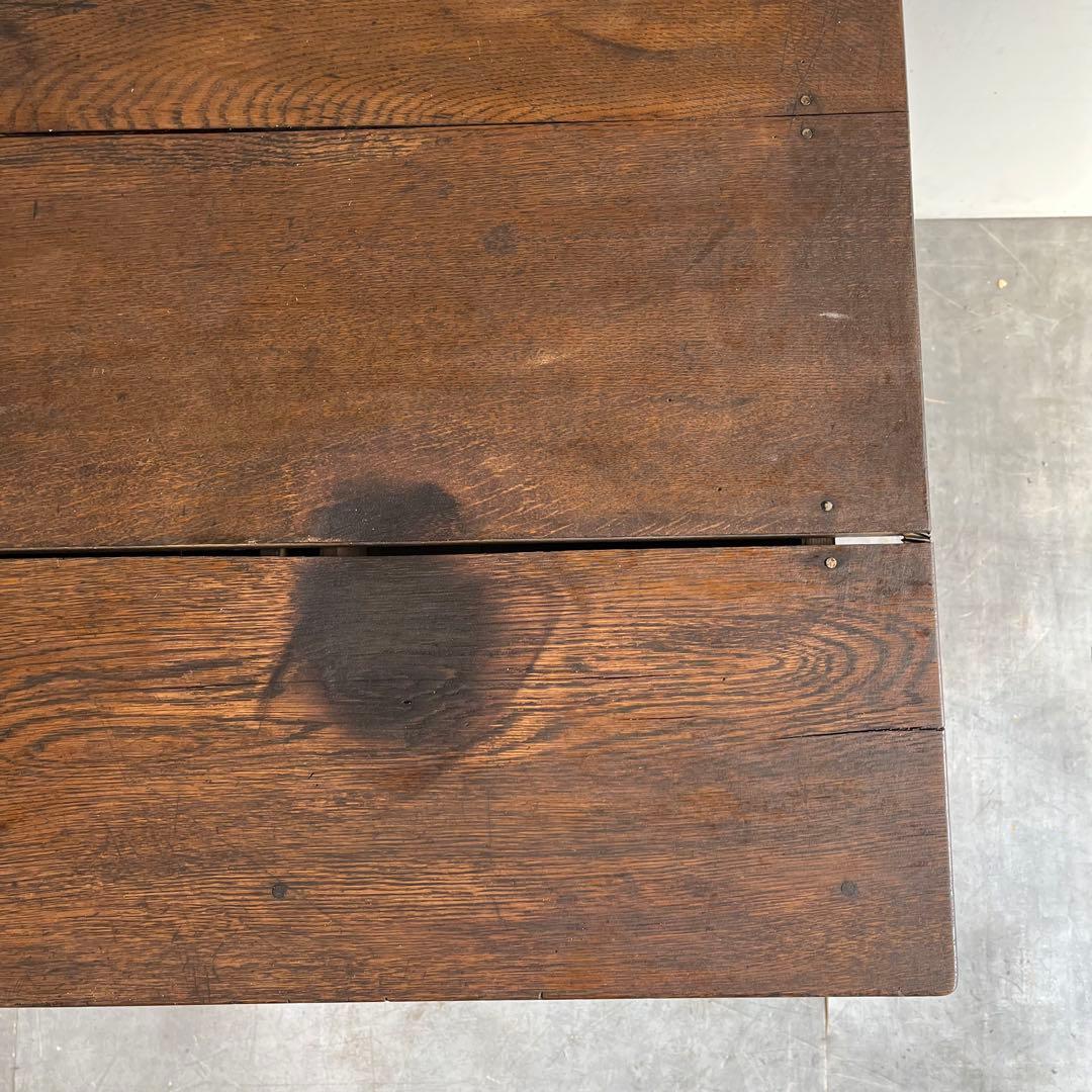 アンティーク 片袖机 デスク テーブル 昭和レトロ z481