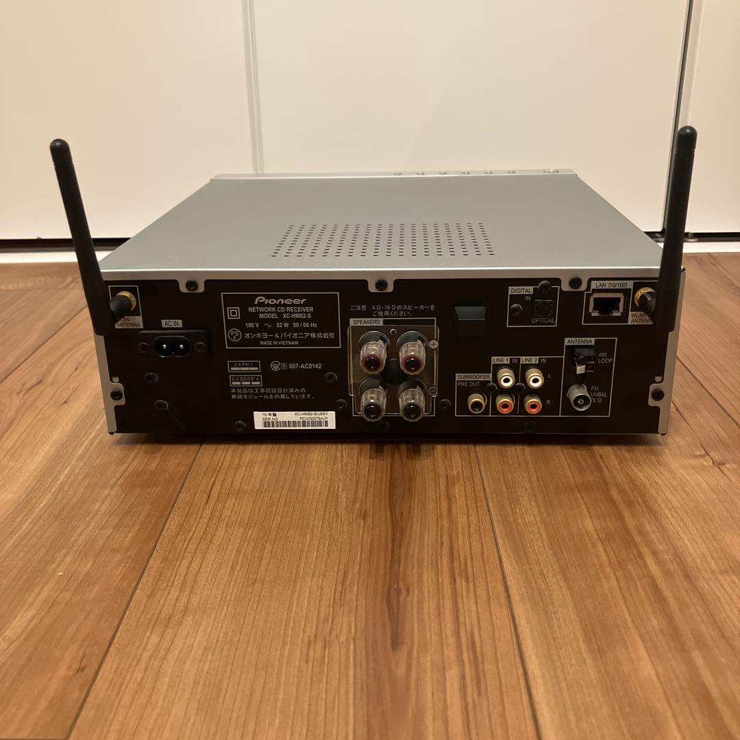 【ジャンク】Pioneer ネットワーク CDレシーバーXC-HM82-S