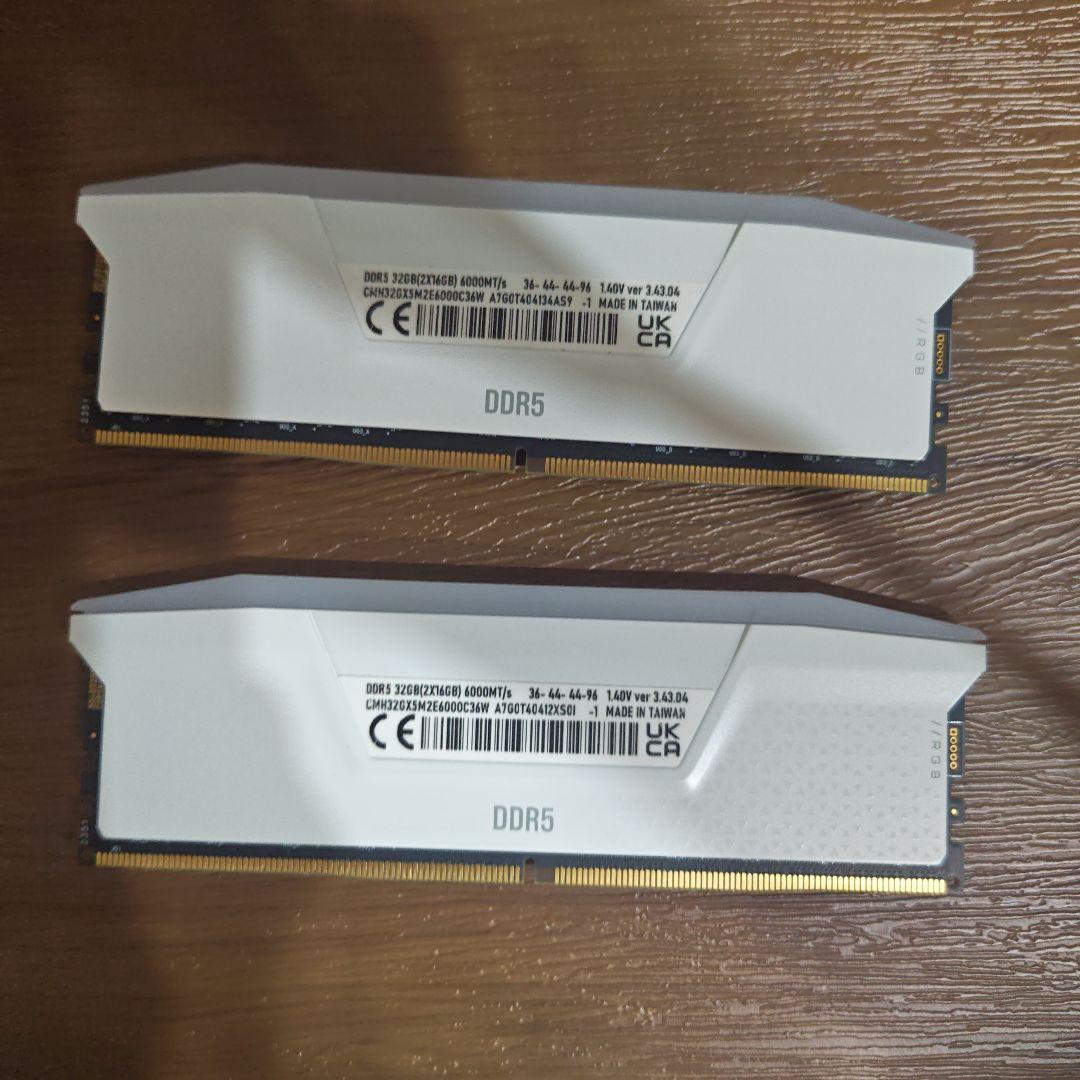 VENGEANCE DDR5 PC5-48000 16GB×2