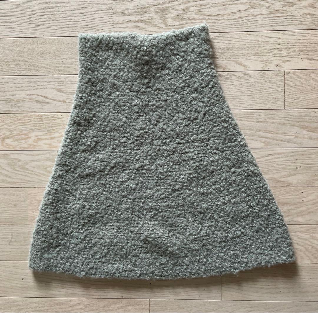 小物 evameva alpaca wool snood grege 2025AW