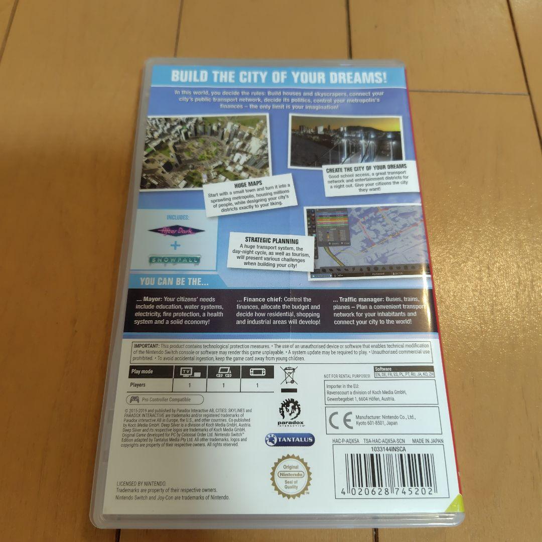 C*様 Cities: Skylines Nintendo Switch Edi