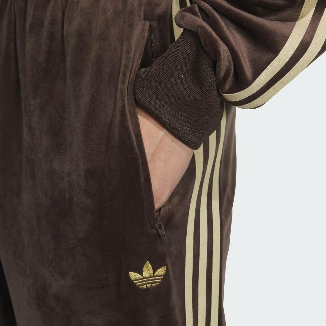 adidas originals BROWN ブラウン ジャージ 新品 M 茶