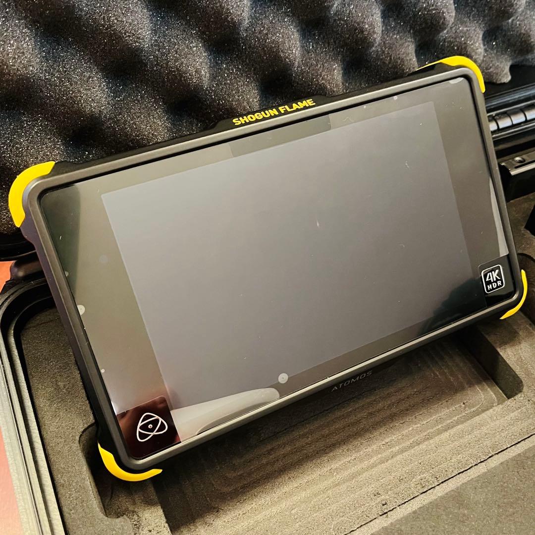 ATOMOS Shogun Flame 4K HDR 7インチモニター ケース付