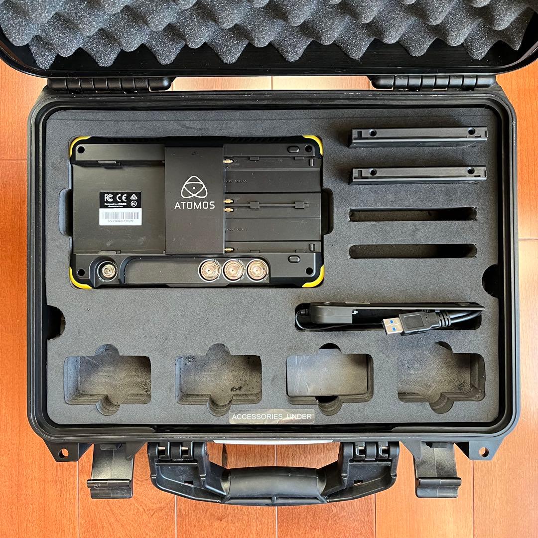 ATOMOS Shogun Flame 4K HDR 7インチモニター ケース付