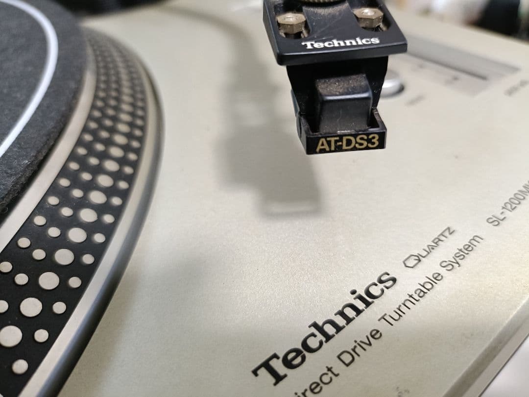 Technics SL-1200MK3D ダストカバー カートリッジ付き