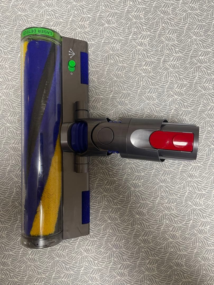 ダイソンクリーナーヘッドLEDのFluffy Opticヘッド V12対応 純正