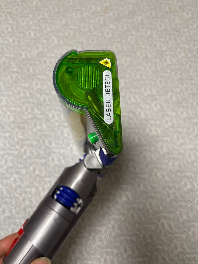 ダイソンクリーナーヘッドLEDのFluffy Opticヘッド V12対応 純正