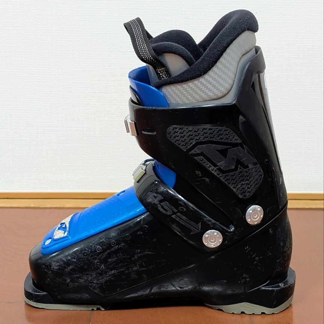 ​【ジュニア スキー4点セット】板117/靴21.5/ポール/ケース